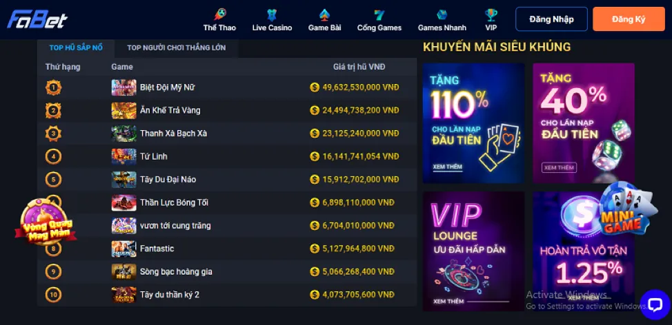 Hỗ trợ khách hàng vnq8 casino